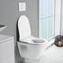 Evineo ineo3 Wand-Tiefspül-WC mit WC-Sitz