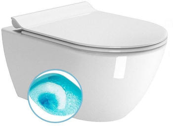 Sapho Wand-WC Swirlflush-Spülung Keramik glänzend weiß