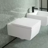 Villeroy &amp; Boch Memento 2.0 Tiefsp&uuml;l-WC sp&uuml;lrandlos, Badkeramik, 4633R0R1,