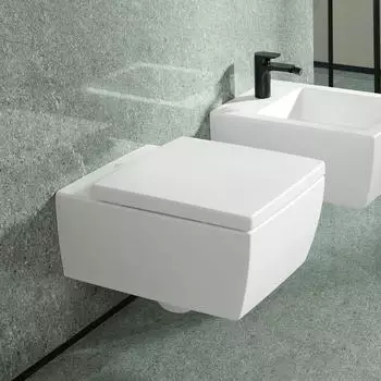 Villeroy & Boch Memento 2.0 37,5 x 56 cm weiß alpin mit CeramicPlus (4633R0R1)