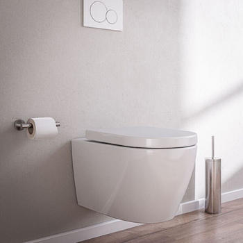 Bernstein Wand-Hänge WC 55,5 x 36 cm weiß mit Nano-Beschichtung (B-8030R)