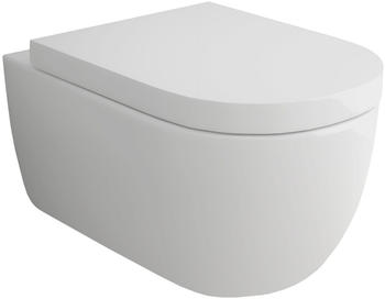 Alpenberger Tiefspül WC mit Softclose Sitz Nano Beschichtung weiß