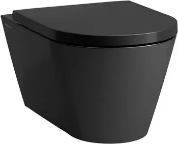 Laufen Wand WC mit Silent-Flush spülrandlos schwarz matt (H8213317160001) Laufen Wand WC mit Silent-Flush spülrandlos schwarz matt (H8213317160001)
