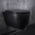 Laufen Wand WC mit Silent-Flush spülrandlos schwarz matt (H8213317160001)