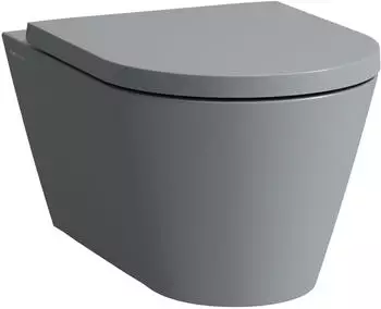Laufen Wand WC mit Silent-Flush spülrandlos graphit matt (H8213317580001) Laufen Wand WC mit Silent-Flush spülrandlos graphit matt (H8213317580001)