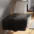 Villeroy & Boch Wand-Tiefspül-WC DirectFlush Memento 2.0 37,5x34,5x56x56cm in Pure Black Abgang waagerecht ohne Spülrand (4633R0R7)