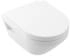 Villeroy & Boch Combi-Pack Architectura 5684CL 370x530x350mm Oval wandhängend Abgang waagerecht Weiß Alpin (5684CLR1)