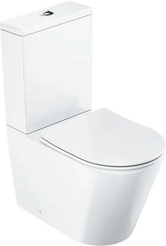 Ravak WC mit Softclose Brille Keramik wei&szlig; (X01872)