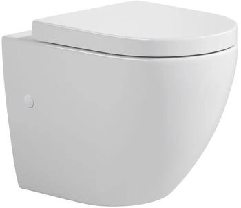 sanicomfort Hänge WC Cozy 45,5 cm mit WC Sitz weiß