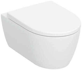 Geberit iCon Wand-WC mit TurboFlush mit WC-Sitz mit KeraTect weiß