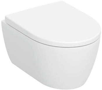 Geberit iCon Wand-WC mit TurboFlush kurz mit WC-Sitz weiß