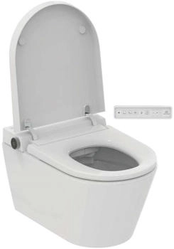 Ideal Standard i.life E Wand-Dusch-WC mit WC-Sitz 61x41.2 wei&szlig;
