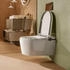 Hansgrohe LavaPura Element S Wand-Dusch-WC mit WC-Sitz 59.5x42 weiß