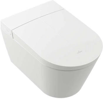 Villeroy & Boch ViClean Elektronisches Bidet mit Keramik Alpinwei&szlig;