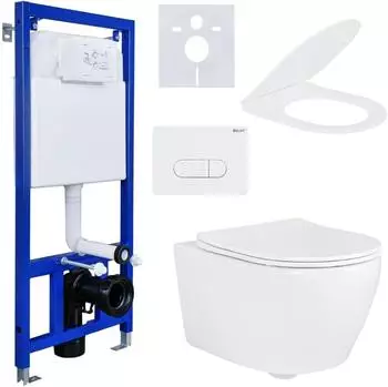 Aloni Komplettset mit Vorwandelement & UP‑Sp&uuml;lkasten (AL5513)
