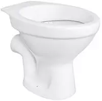Belvit - Stand Wc Toilette Abgang Waagerecht Wand Tiefsp&uuml;ler Wei&szlig; Stehend Neu