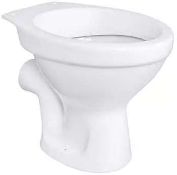 BELVIT Stand-WC Tiefsp&uuml;ler Wandabgang Wei&szlig; (BV-SW5001)