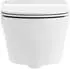 Bernstein WC 1088R Wand-WC spülrandlos Softclose-Sitz superflach, weiß glänzend (7727)