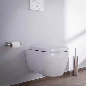 Bernstein NT2039 Wand-WC sp&uuml;lrandlos Wei&szlig;, Duroplast-Sitz Softclose (NT2039)
