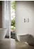 Kludi Resa D Wand-WC Spiralflush mit WC-Sitz Soft Close, 52cm, weiß glänzend (24WCSET43)