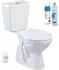 BELVIT Stand-WC mit Taharet-Funktion Keramik-Spülkasten Softclose-Sitz (S-ESW002TAH)