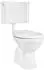BELVIT WC Set Taharet Bodenabgang, Bidet-Funktion, Softclose, Eck-Aufputzspülkasten (BV-SW4001-T+BV-AP2001-SET)