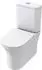 Mai & Mai Aachen304T Spülrandloses Stand-WC mit Spülkasten & Soft-Close-Sitz, Keramik, Weiß (A304T)