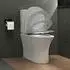 Mai & Mai Aachen304T Spülrandloses Stand-WC mit Spülkasten & Soft-Close-Sitz, Keramik, Weiß (A304T)