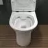 Mai & Mai Aachen304T Spülrandloses Stand-WC mit Spülkasten & Soft-Close-Sitz, Keramik, Weiß (A304T)