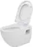 vidaXL Wand-WC mit Unterputzspülkasten, Keramik (3082092)