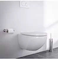 Wand-wc Bernstein E-9030 Sp&uuml;lrandlos Mit Soft-close-deckel Wei&szlig; Gl&auml;nzend