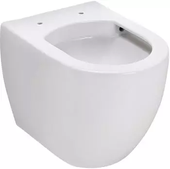 Sch&ouml;ner Wohnen ANTUS Wand-WC sp&uuml;lrandlos, Keramik, wei&szlig;, Abgang waagerecht