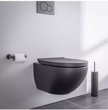Bernstein E-9030 Sp&uuml;lrandloses Wand-WC Tiefsp&uuml;ler Nano-Beschichtung Soft-Close (E-9030)