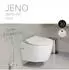 Lenz Elektronik JENO Wand-WC spülrandlos, Keramik, weiß (41030061)