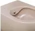 Creavit RimOff Hänge-WC mit Bidet-Funktion, spülrandlos, Edelstahldüse, matt Cappuccino (FE322-00CM00E-0000)