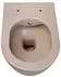 Creavit RimOff Hänge-WC mit Bidet-Funktion, spülrandlos, Edelstahldüse, matt Cappuccino (FE322-00CM00E-0000)