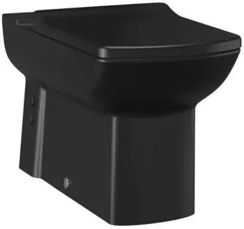 Creavit LARA 3 Stand-WC Tiefspüler 35x64cm schwarz matt (LR360-11SM00E-0000)