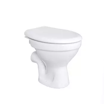 BELVIT Stand-WC Tiefsp&uuml;ler Abgang waagerecht mit Softclose-Deckel (BV-SW5001+BV-D0400)