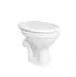 BELVIT Stand-WC Tiefspüler Abgang waagerecht mit Softclose-Deckel (BV-SW5001+BV-D0400)