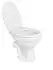 BELVIT Stand-WC Tiefspüler Abgang waagerecht mit Softclose-Deckel (BV-SW5001+BV-D0400)