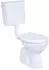 BELVIT Dusch-WC Komplettset Bidet-Funktion, senkrechter Bodenabgang, Geberit AP110, Softclose, alpinweiß (BV-SK4916-SET)