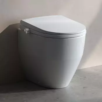 Laufen Cleanet Meda Stand-Dusch-WC, spülrandlos, Silent Flush (H605110000S002)