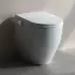 Laufen Cleanet Meda Stand-Dusch-WC, spülrandlos, Silent Flush (H605110000S002)