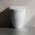 Laufen Cleanet Meda Stand-Dusch-WC, spülrandlos, Silent Flush (H605110000S002)
