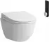 Laufen Cleanet Pro Dusch-WC, wandhängend, spülrandlos, weiß (H600890000S002)