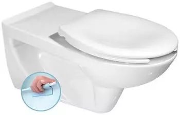 Cersanit Etiuda Wand-WC sp&uuml;lrandlos barrierefrei wei&szlig; (K670-002)