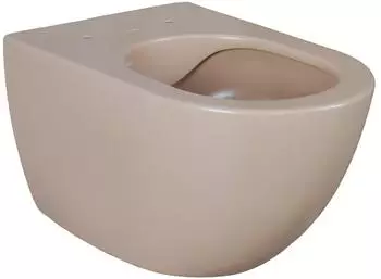 Creavit RimOff Hänge-WC spülrandlos antibakteriell matt Cappuccino (FE322-11CM00E-0000)