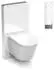 Bernstein Dusch-WC PRO+ 1102 Komplettset mit Sanitärmodul 805S, wandhängend, weiß (PRO+1102)