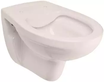 Calmwaters Wand-WC spülrandlos Tiefspüler pergamon, waagerechter Abgang (08AB6147)