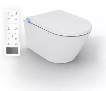 Bernstein PREMIUM 1102 Dusch-WC, wandhängend, Sitzheizung, Entkalkungsfunktion (1102premium)
